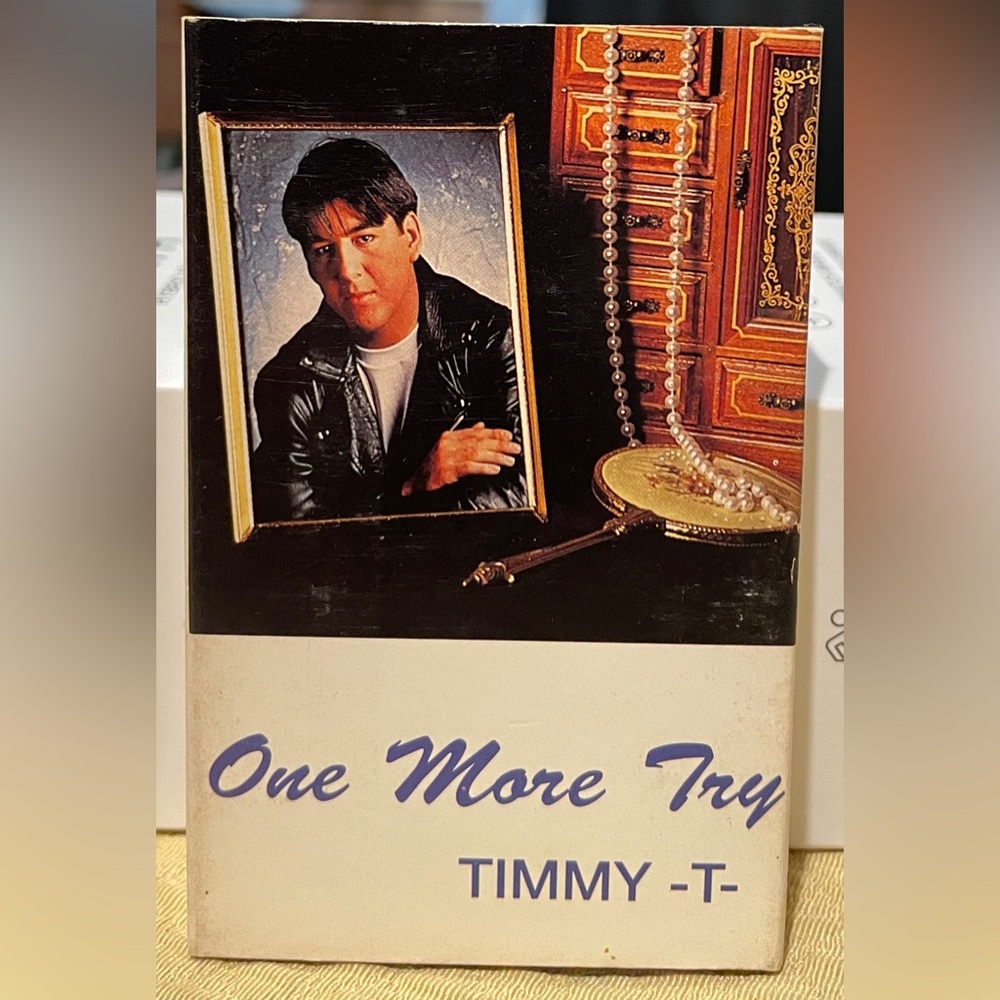 ONE MORE TRY (Radio Version/Original Version) by TIMMY T (CASSETTE SINGLE, 1990)